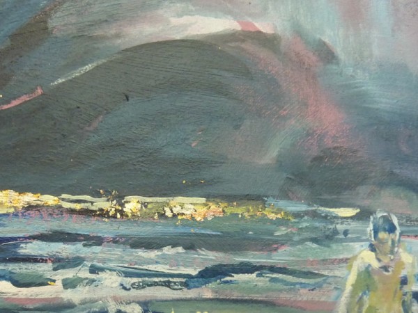 Though the seas threaten they are merciful