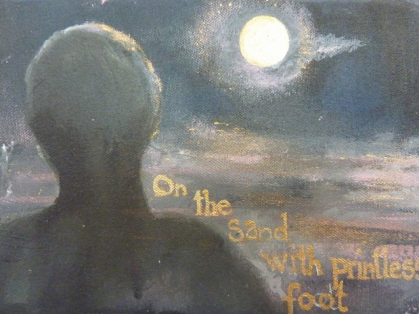 On  the sand